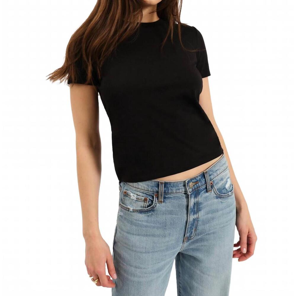 NEW DAZE soul ties tee in black